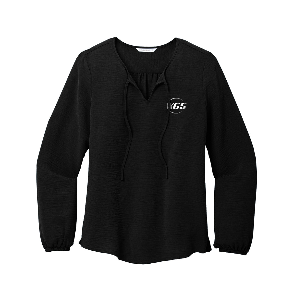 XGS Womens Textured Crepe Blouse