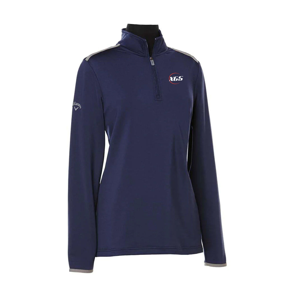 Callaway Ladies 1/4-Zip Mock Pullover